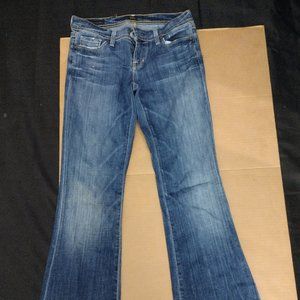 Citizens of Humanity Ingrid Low Waist Flare Stretch Denim Jeans Size 26 NWOT